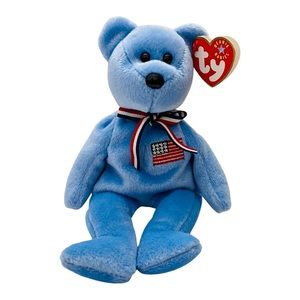 Ty Beanie Babies Original Special Edition September 9-11 Tribute "America" 💜